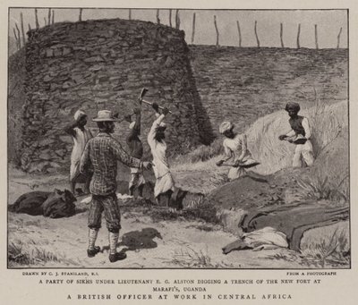 A British Officer at Work in Central Africa by Charles J. Staniland
